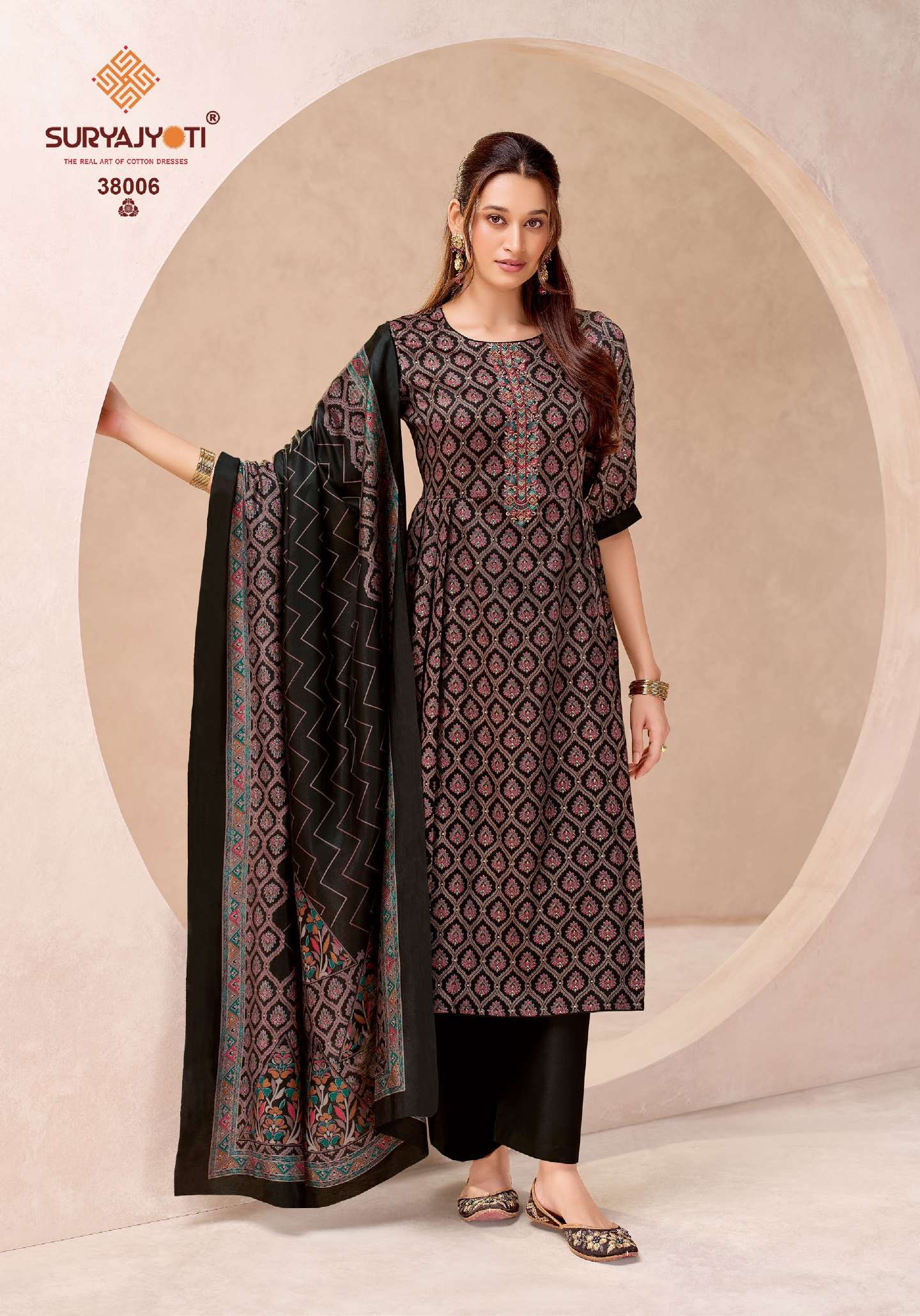 Suryajyoti KURTI Kalki Vol 38 PRINTED KURTI WHOLESALER 