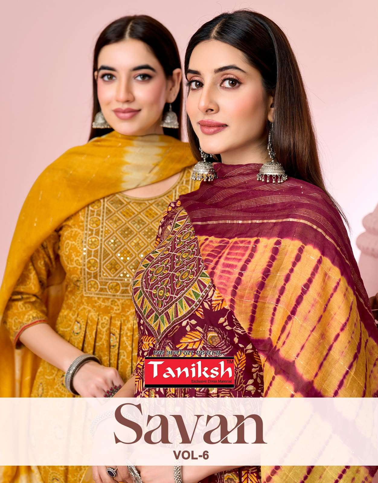 TANIKSH KURTI SAVAN VOL 6 PRINTED KURTI WHOLESALER 
