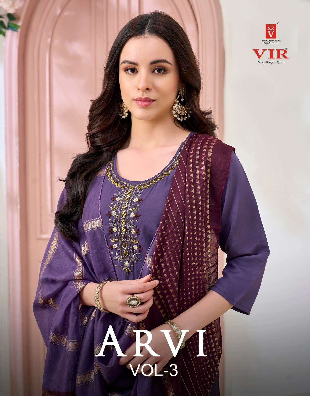 VIR KURTI ARVI VOL 7 PRINTED KURTI WHOLESALER 
