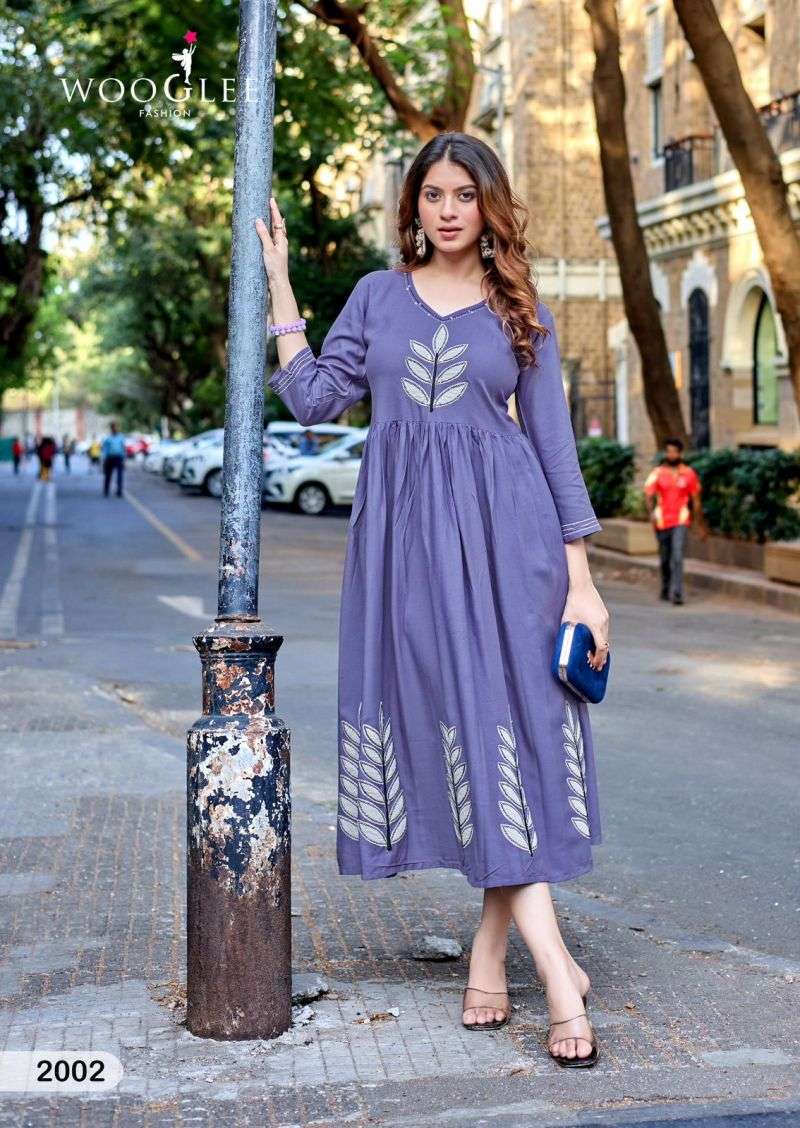 Wooglee KURTI Yamini PRINTED KURTI WHOLESALER 