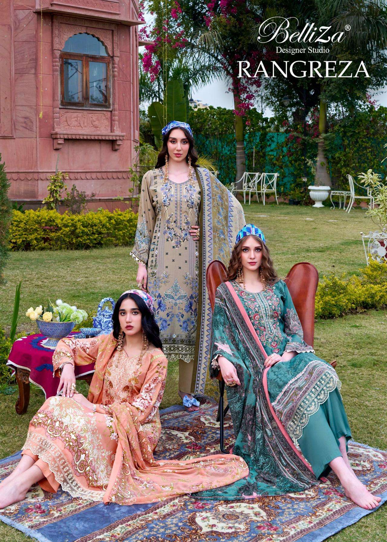 BELLIZA KURTI rangreza PRINTED KURTI WHOLESALER 