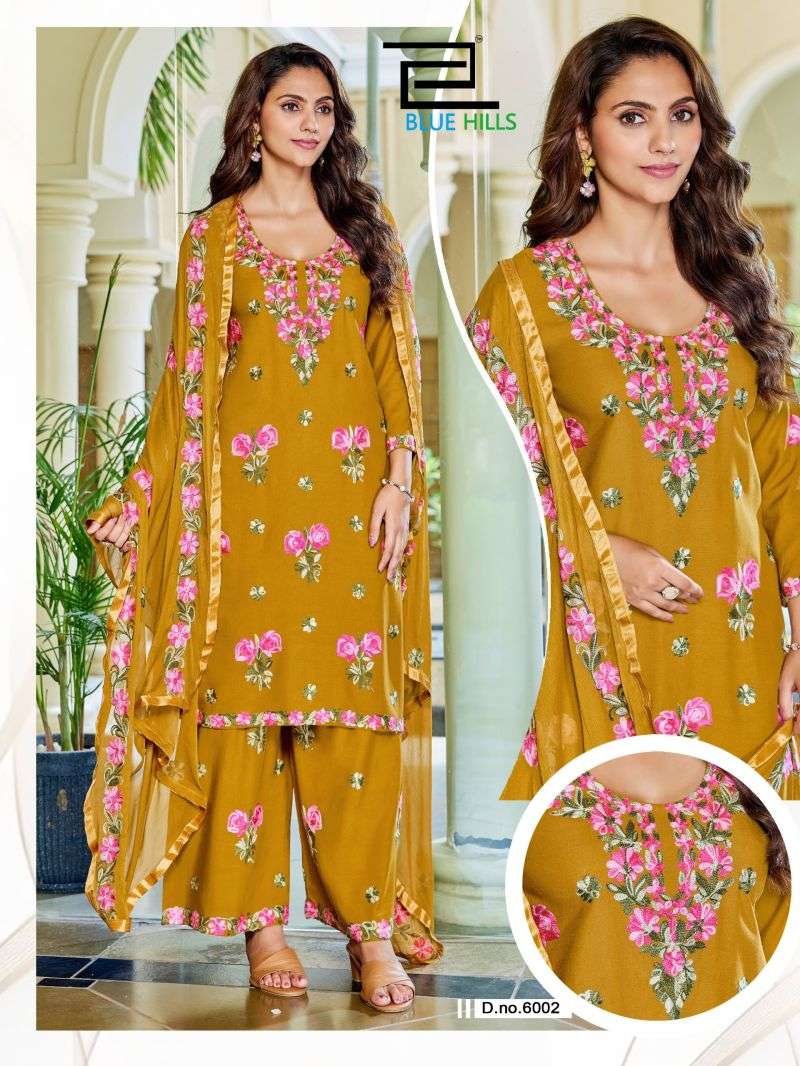 Blue Hills Jannat Vol 3 PRINTED KURTI WHOLESALER 