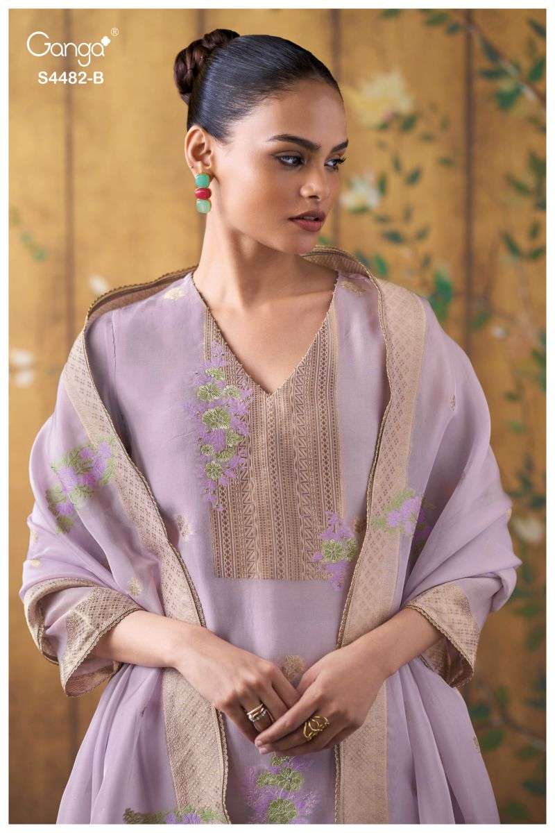 Ganga KURTI Lupita 4482  PRINTED KURTI WHOLESALER 
