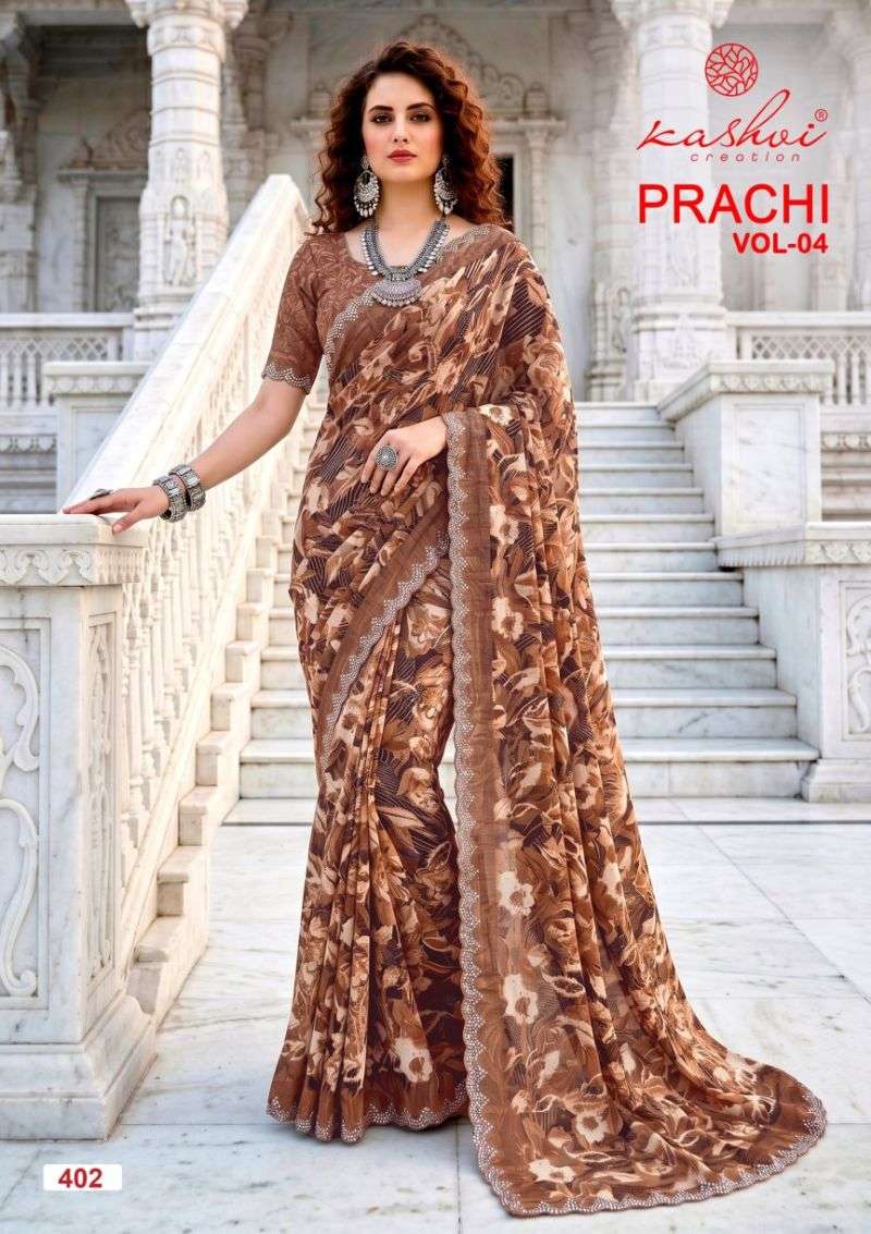 Kashvi Creation Prachi Vol 4 PRINTED KURTI WHOLESALER 