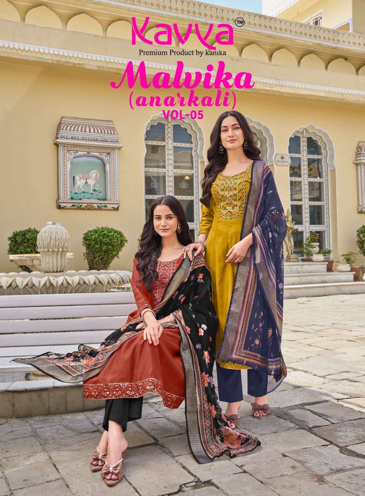 KAVYA  KURTI MALVIKA VOL 5 PRINTED KURTI WHOLESALER 