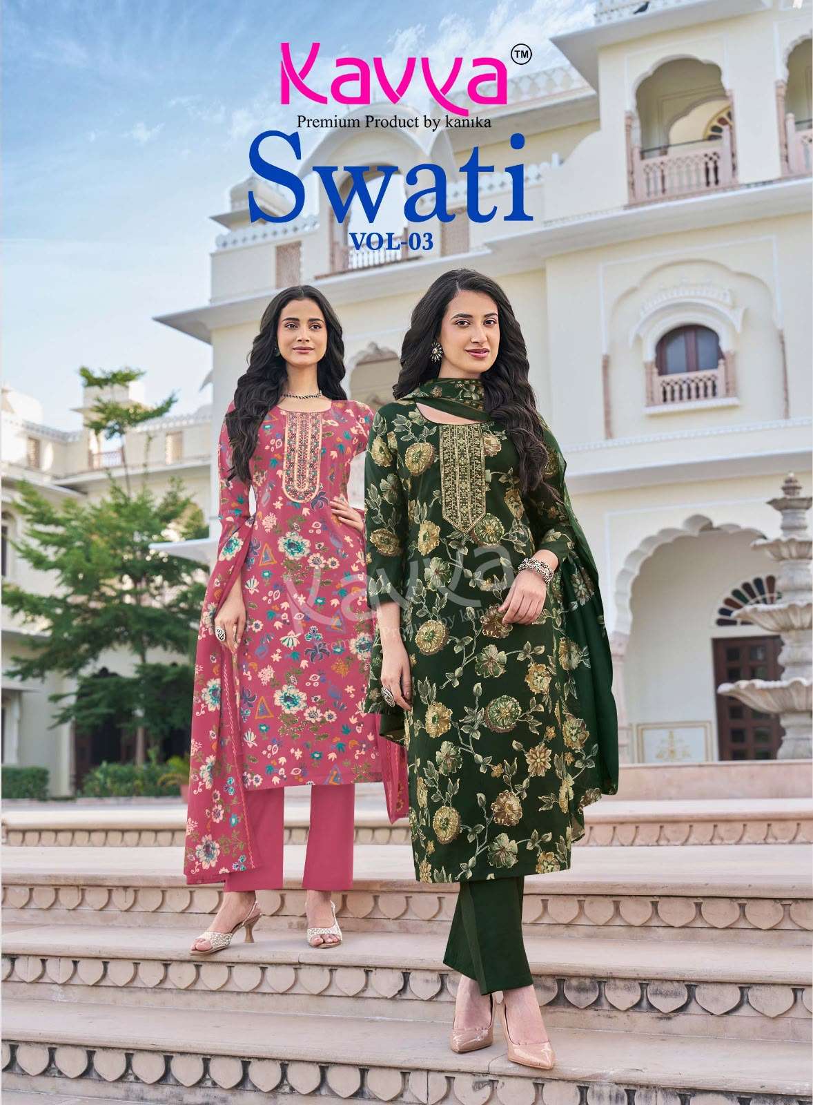KAVYA KURTI SWATI VOL 3 PRINTED KURTI WHOLESALER 