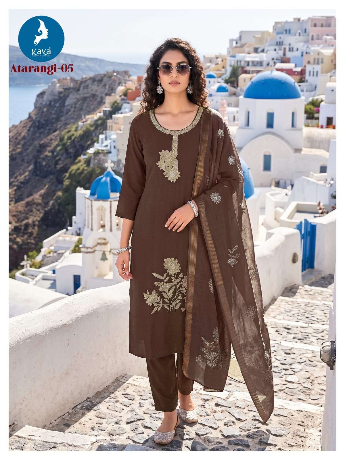 KAYA KURTI ATRANGI 3XL to 5XL COMBO PRINTED KURTI WHOLESALER 