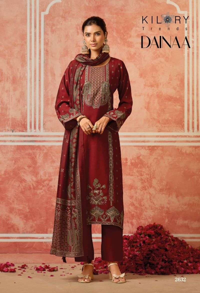 Kilory Trends Dainaa PRINTED KURTI WHOLESALER 