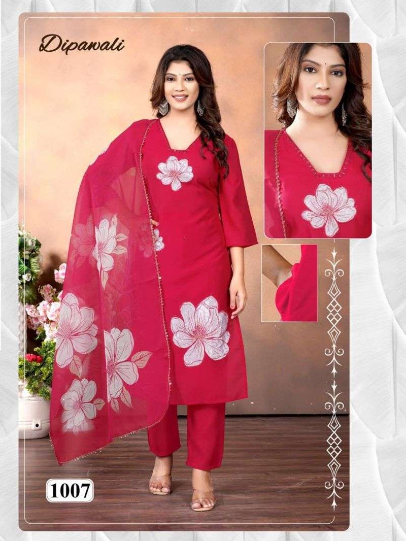 KURTI KART Dipawali Vol 1 PRINTED KURTI WHOLESALER 
