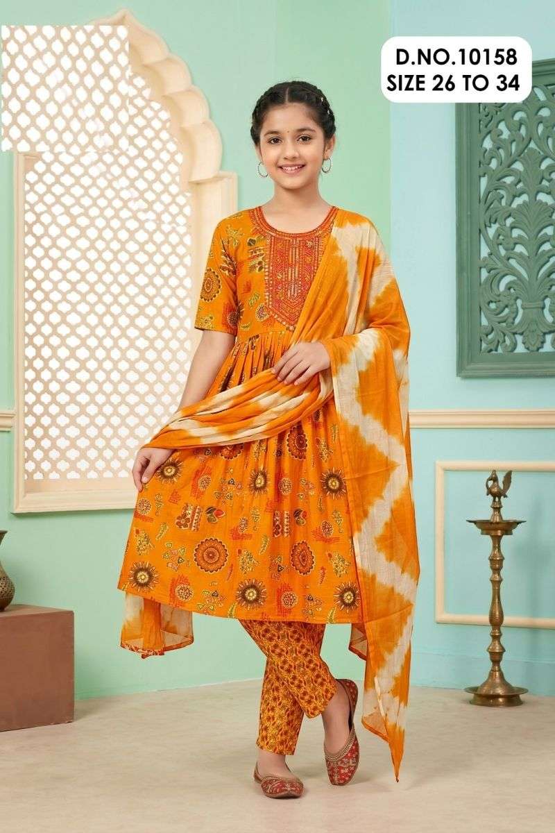 KURTI KART Vakti 10158 PRINTED KURTI WHOLESALER 