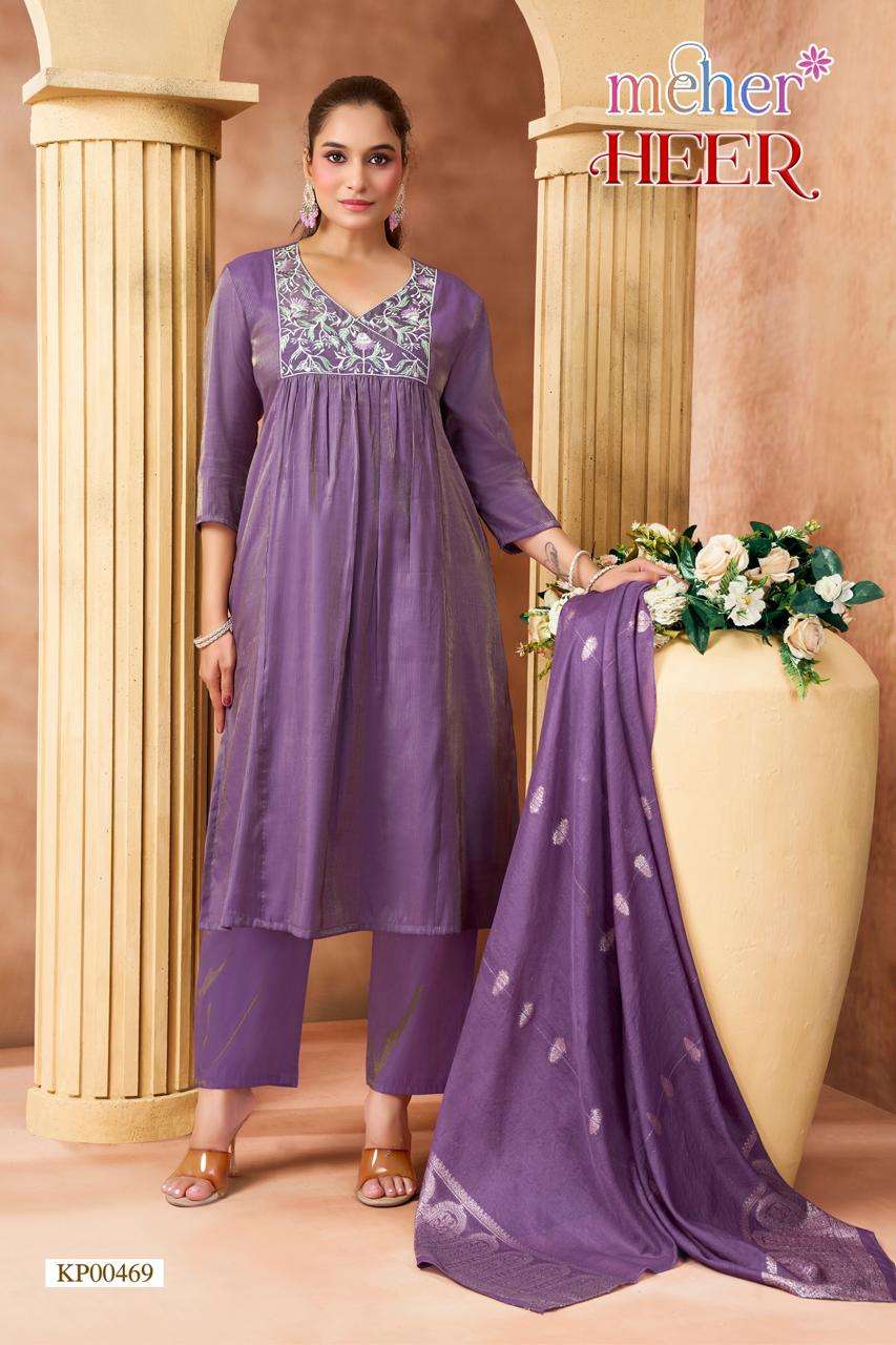 MEHER KURTI HEER  PRINTED KURTI WHOLESALER 