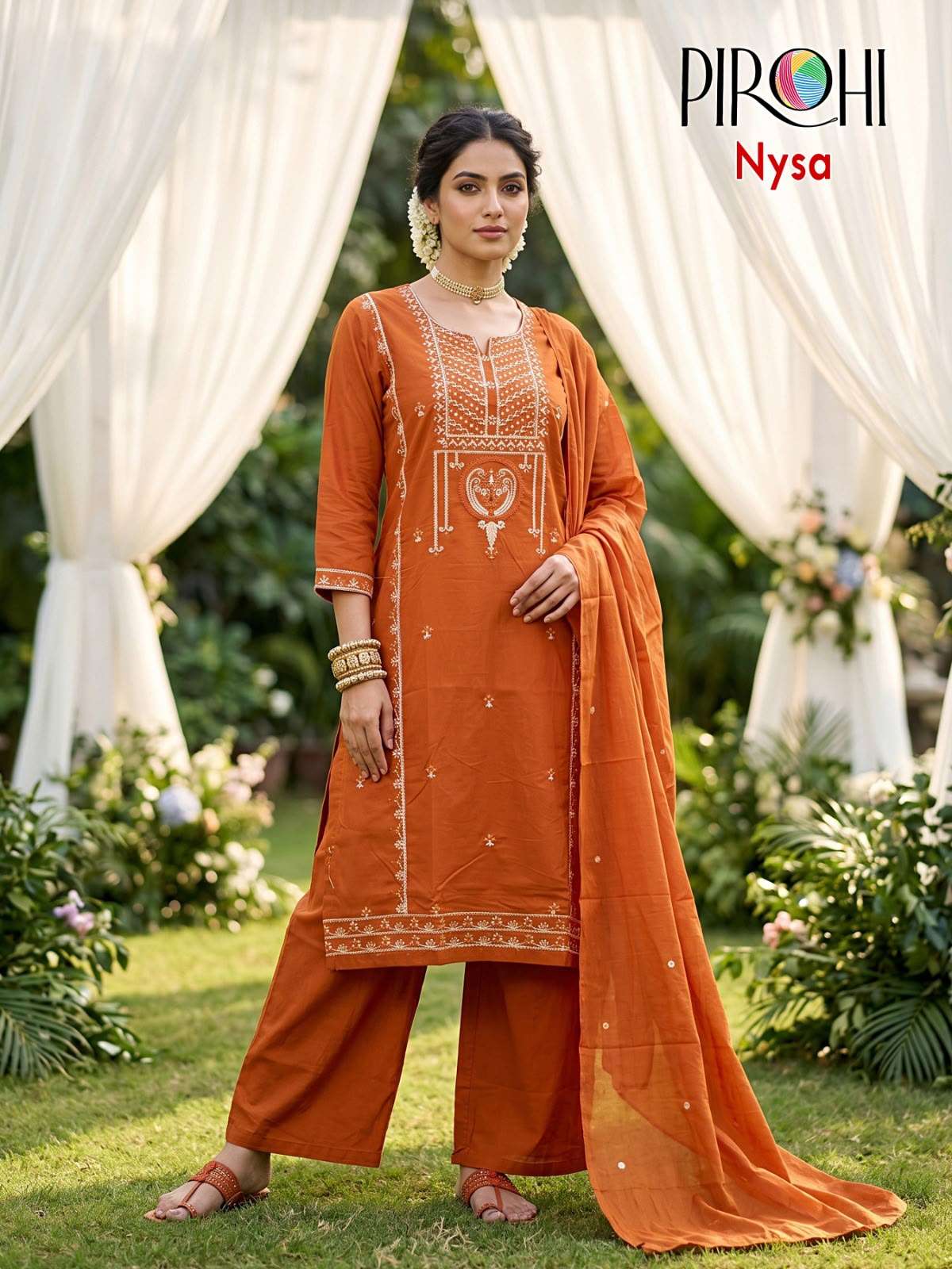 PIROHI KURTI NYSA PRINTED KURTI WHOLESALER 