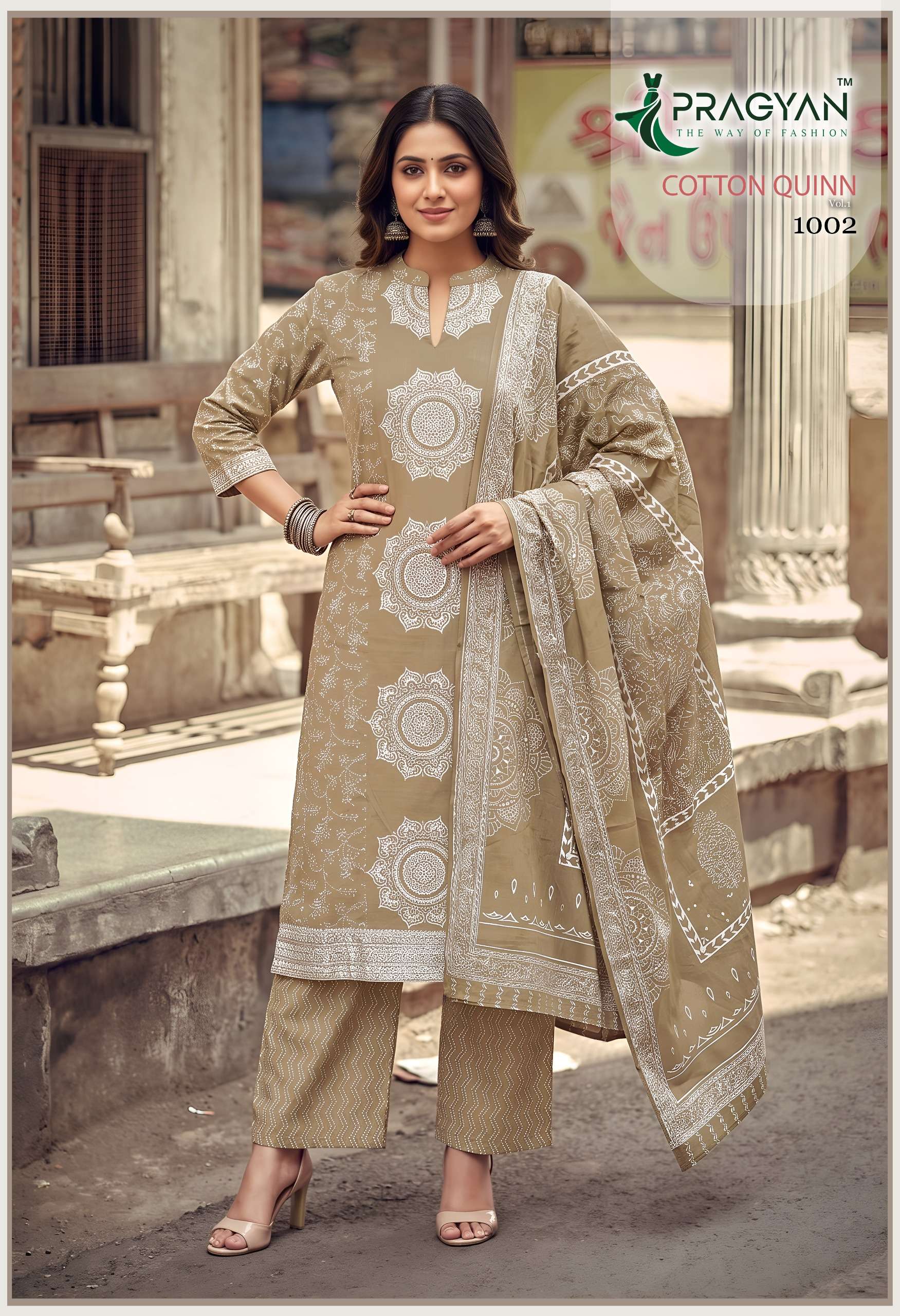 PRAGYAN KURTI COTTON QUINN PRINTED KURTI WHOLESALER 