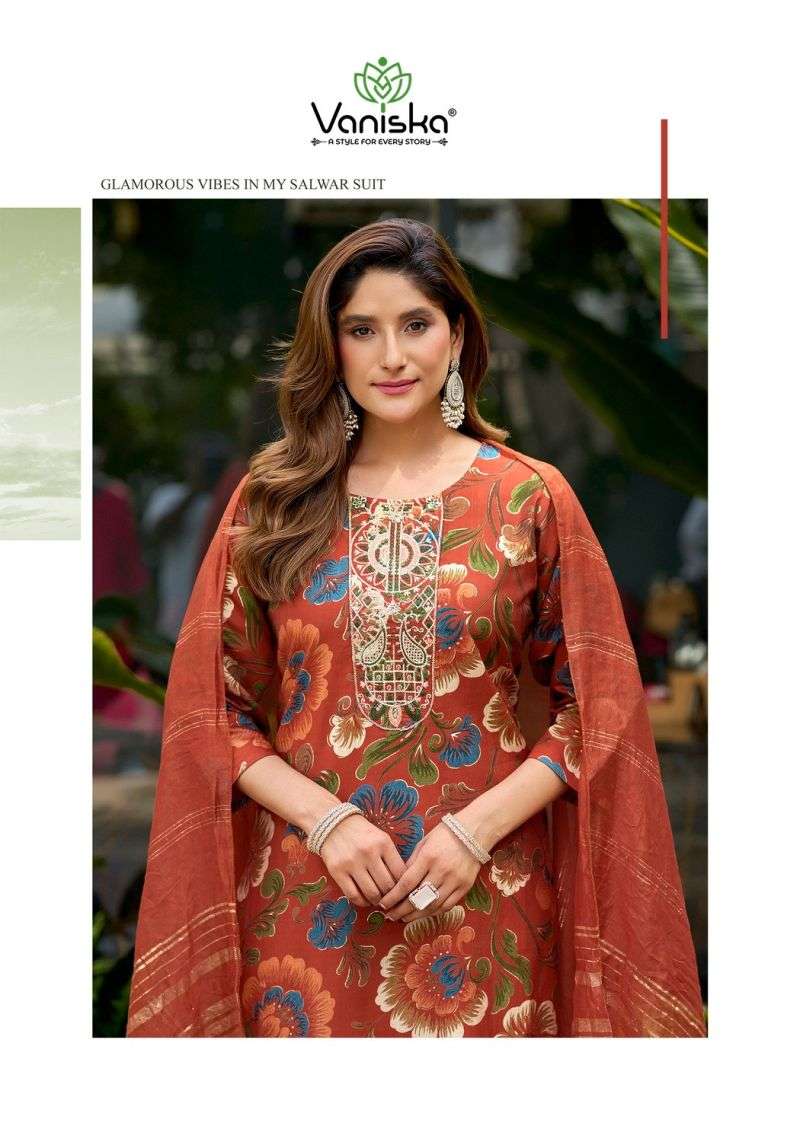 Vaniska KURTI Fiona PRINTED KURTI WHOLESALER 
