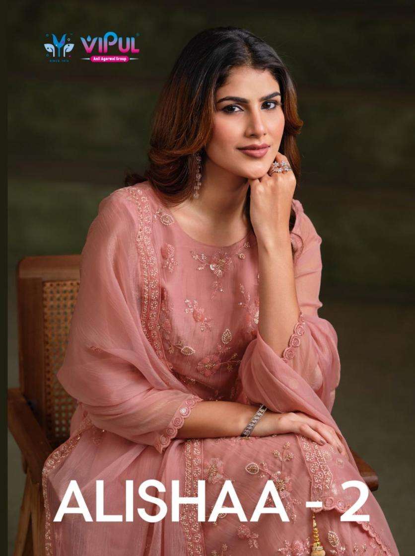 vipul  KURTI alishaa vol 2 PRINTED KURTI WHOLESALER 