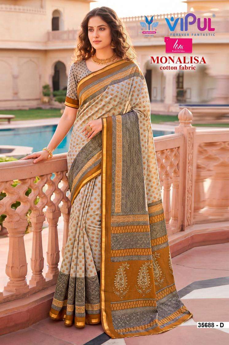 vipul SAREE monalisa 35688 PRINTED KURTI WHOLESALER 