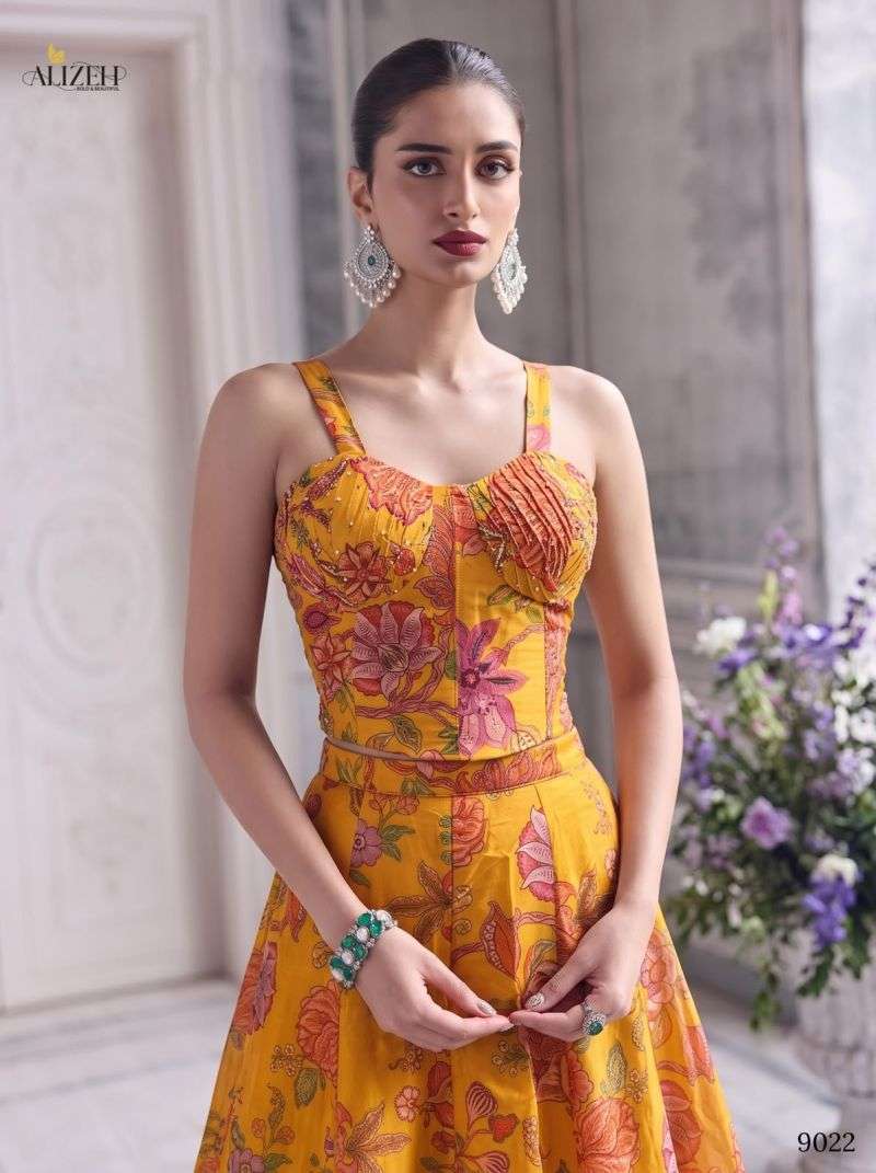 Alizeh KURTI Alizeh 9019 To 9022 PRINTED KURTI WHOLESALER 