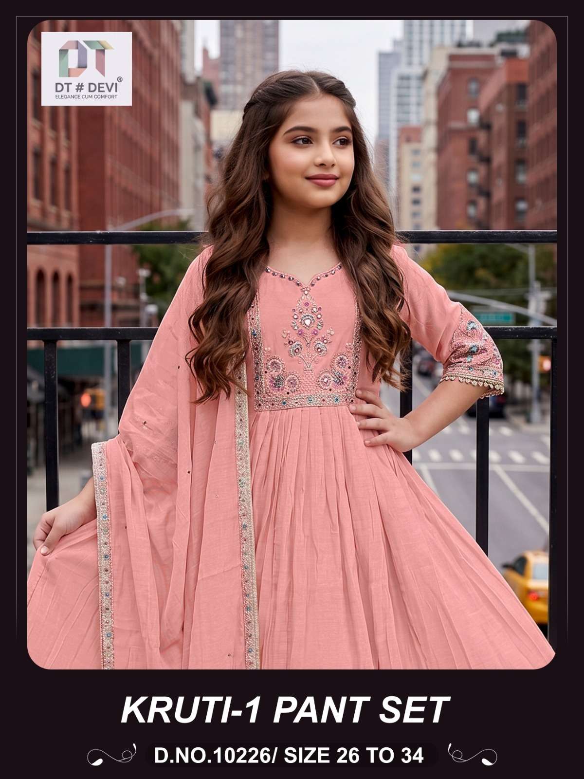 DT DEVI KURTI KRUTI-1 PRINTED KURTI WHOLESALER 