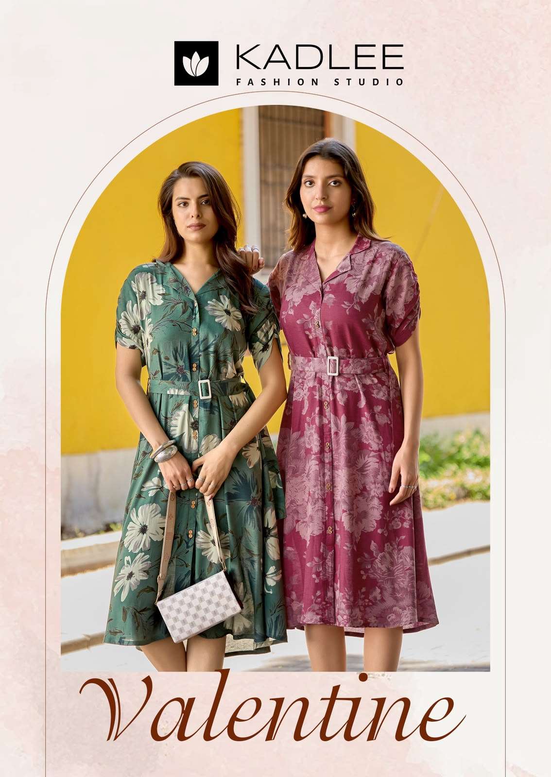 KADLEE KURTI Valentine PRINTED KURTI WHOLESALER 