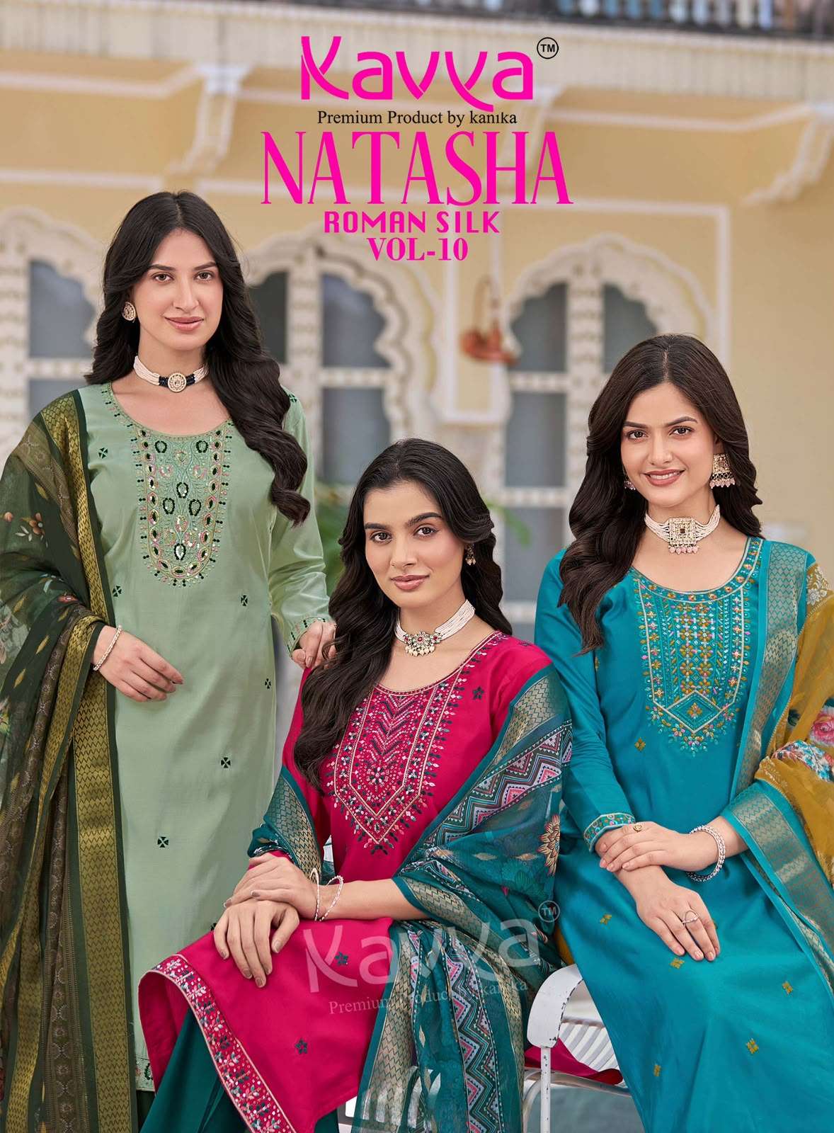 KAVYA KURTI NATASHA vol 10  PRINTED KURTI WHOLESALER 