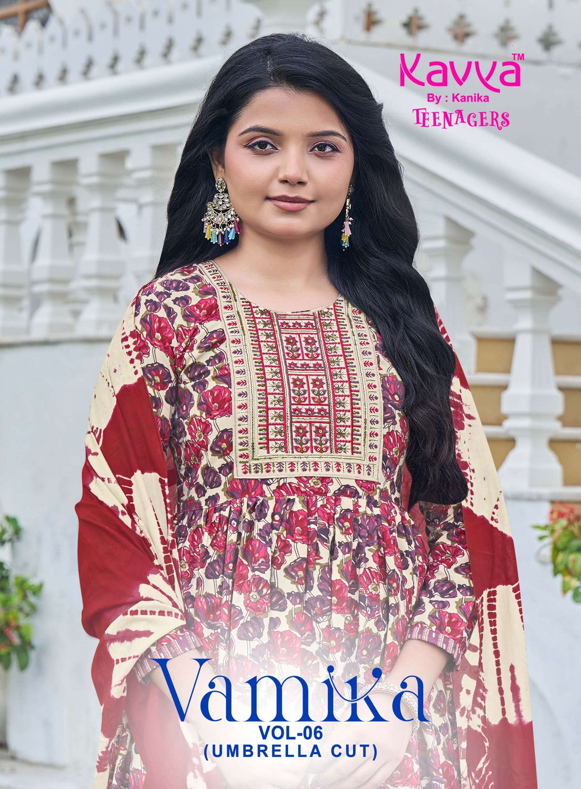 KAVYA KURTI VAMIKA 6 PRINTED KURTI WHOLESALER 