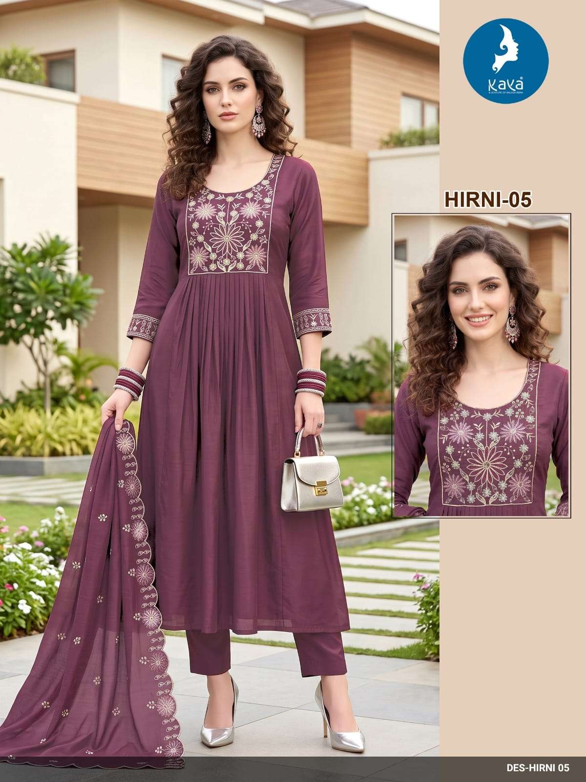 KAYA KURTI HIRNI PRINTED KURTI WHOLESALER 