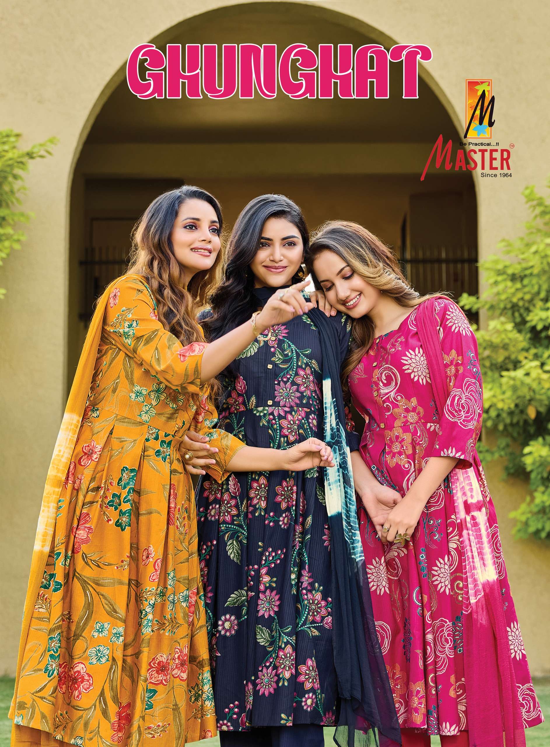 MASTER KURTI GHUNGHAT PRINTED KURTI WHOLESALER 