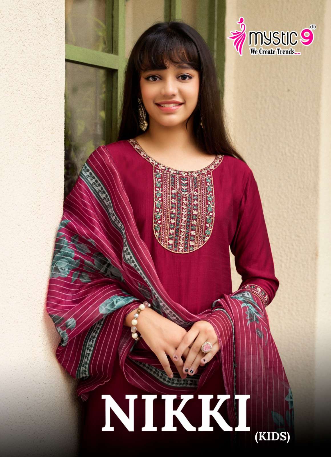 MYSTIC 9 KURTI NIKKI (KIDS) VOL 3 PRINTED KURTI WHOLESALER 