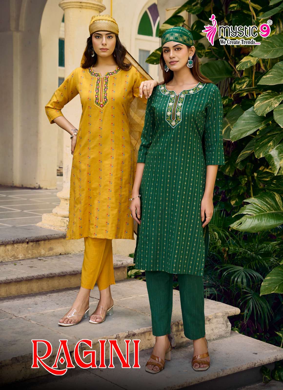 MYSTIC 9 KURTI RAGINI VOL 1 PRINTED KURTI WHOLESALER 
