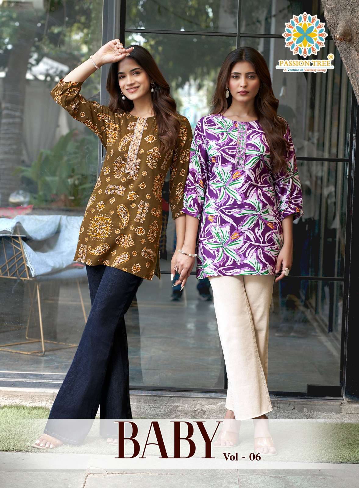 PASSION TREE BABY VOL-6 PRINTED KURTI WHOLESALER 