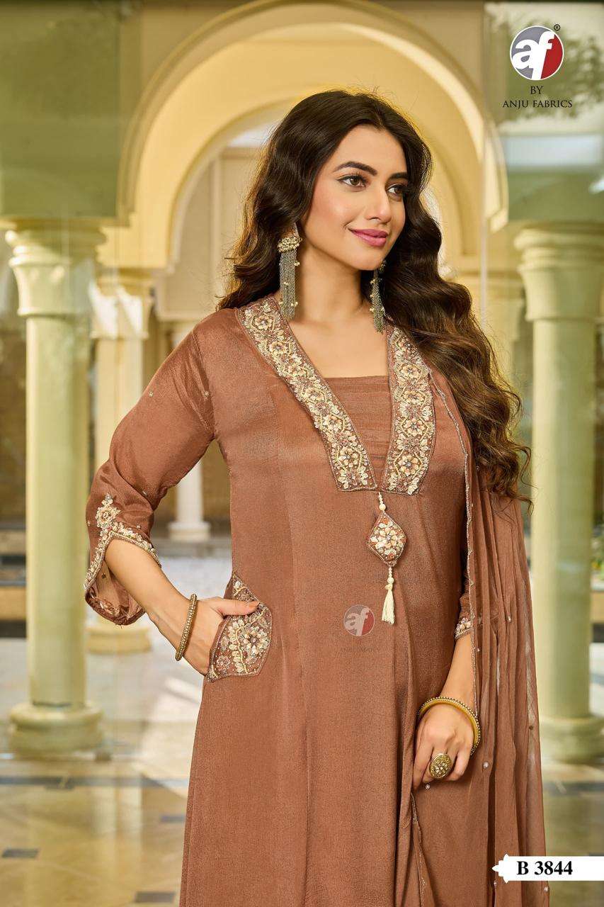 AF KURTI D.NO B 3844 PRINTED KURTI WHOLESALER 