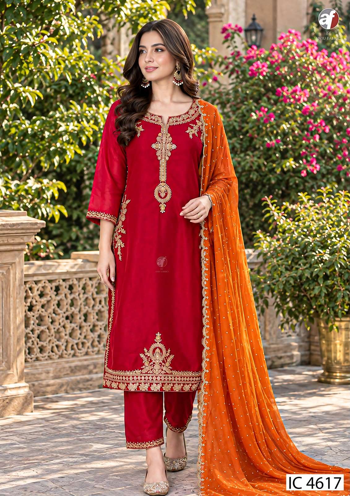 AF KURTI D.NO IC 4613 PRINTED KURTI WHOLESALER 