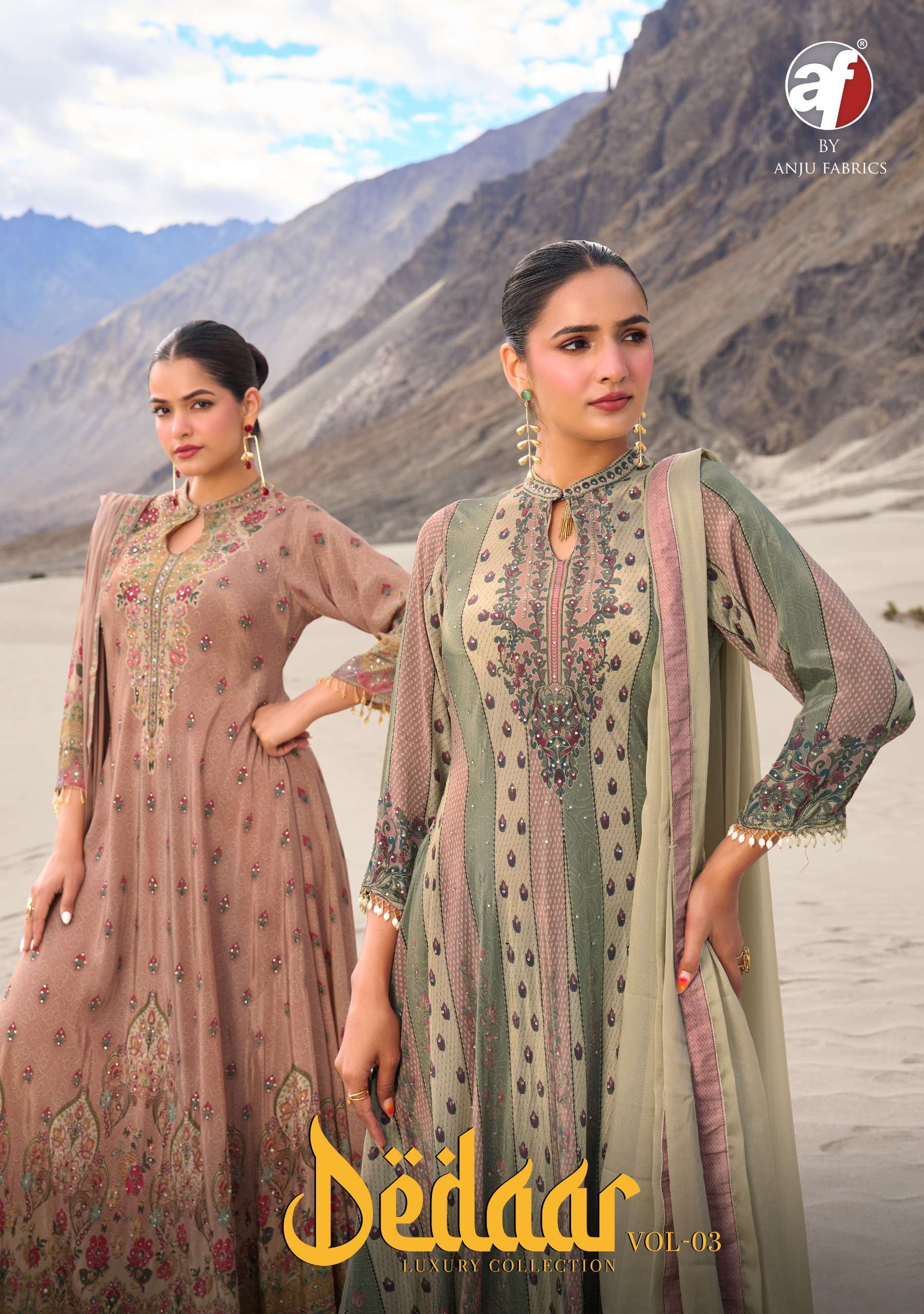 AF  KURTI DEEDAR VOL 3 PRINTED KURTI WHOLESALER 