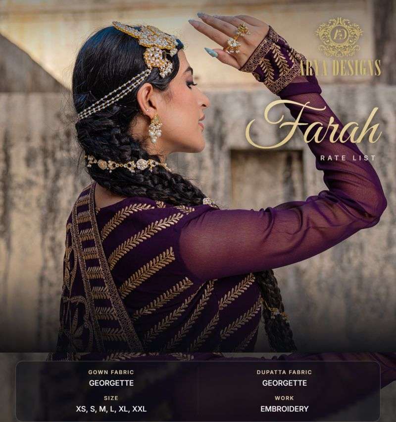 Arya KURTI Farah Vol 1 PRINTED KURTI WHOLESALER 