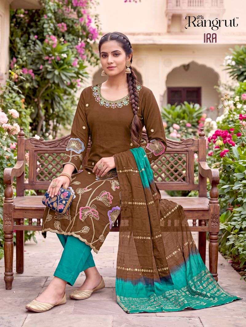 Banwery KURTI Rangrut Ira PRINTED KURTI WHOLESALER 