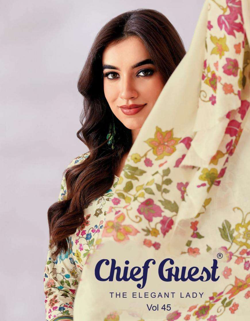 deeptex KURTI chief guest vol 45 PRINTED KURTI WHOLESALER 