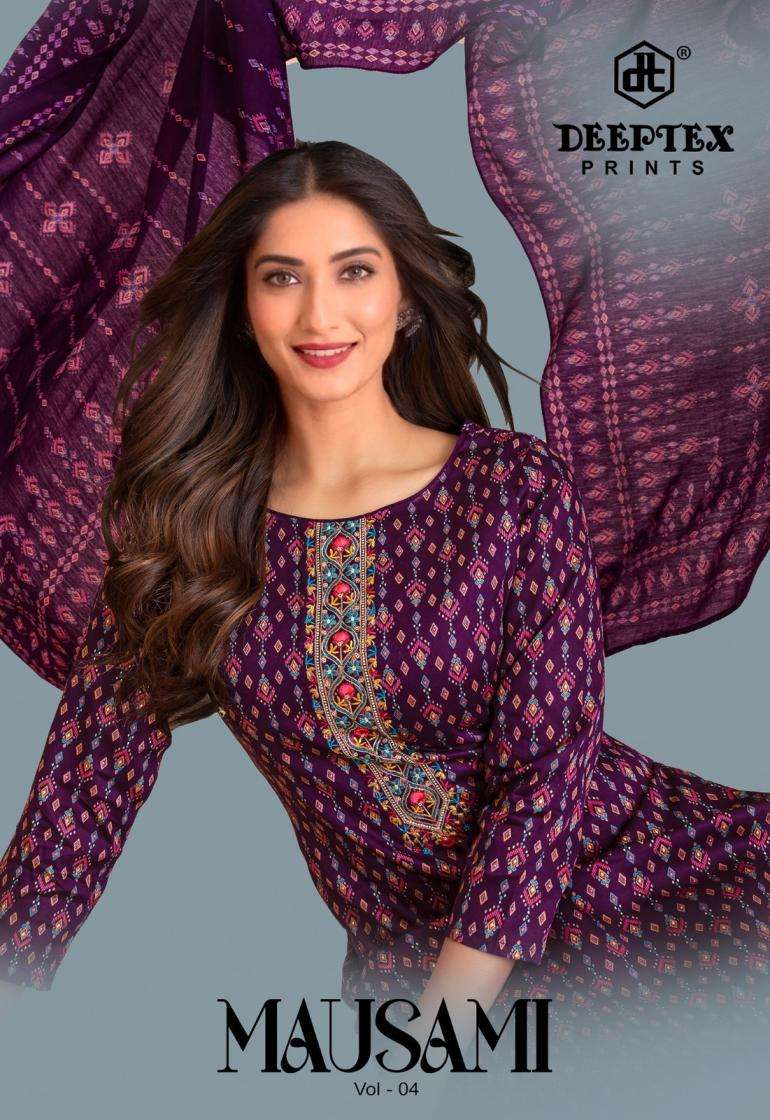 Deeptex KURTI mausami vol 4 PRINTED KURTI WHOLESALER 