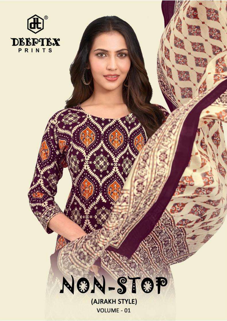 Deeptex KURTI NON STOP VOL 1 PRINTED KURTI WHOLESALER 