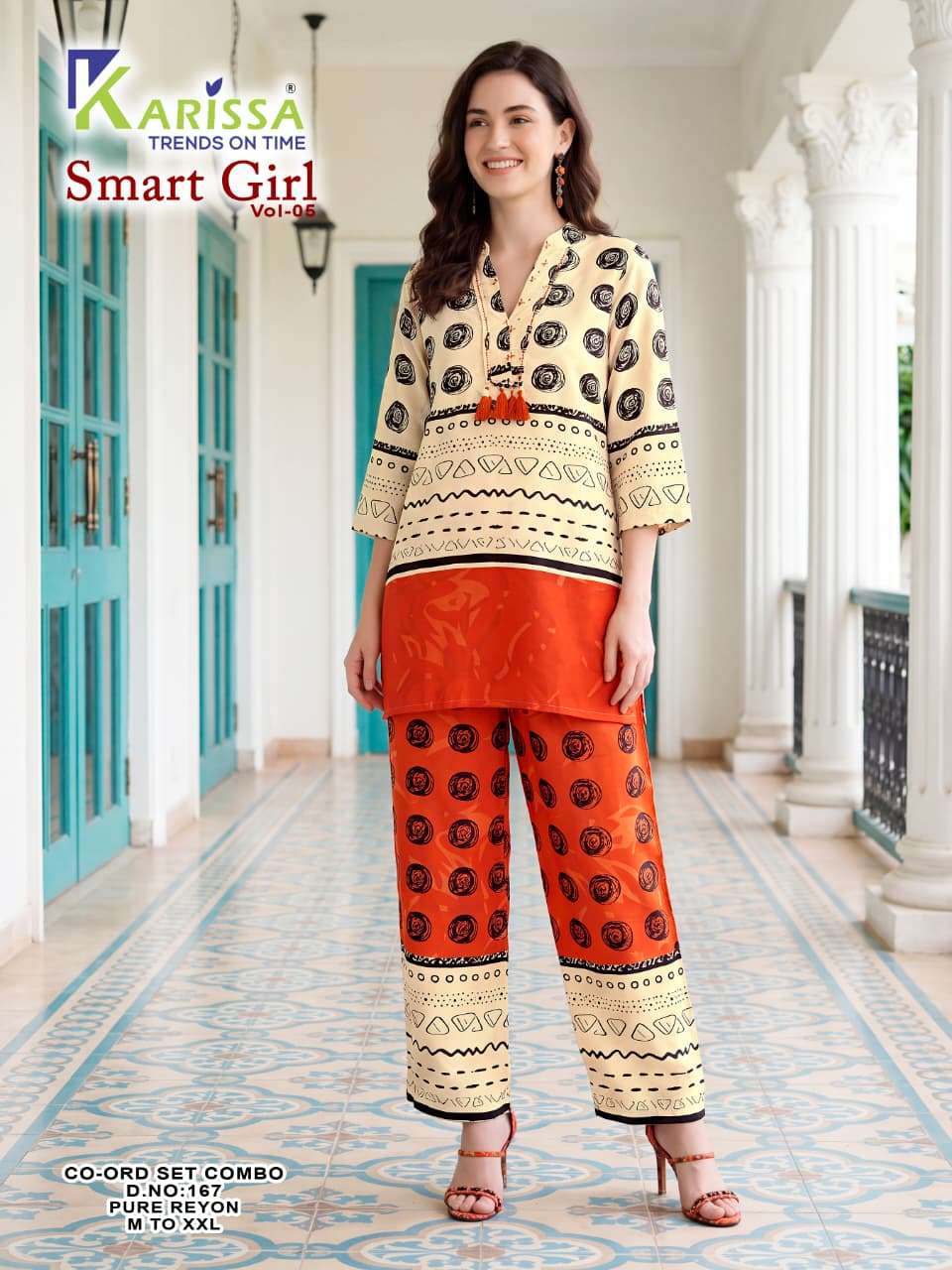 KARISSA KURTI SMART GIRL vol-5 PRINTED KURTI WHOLESALER 