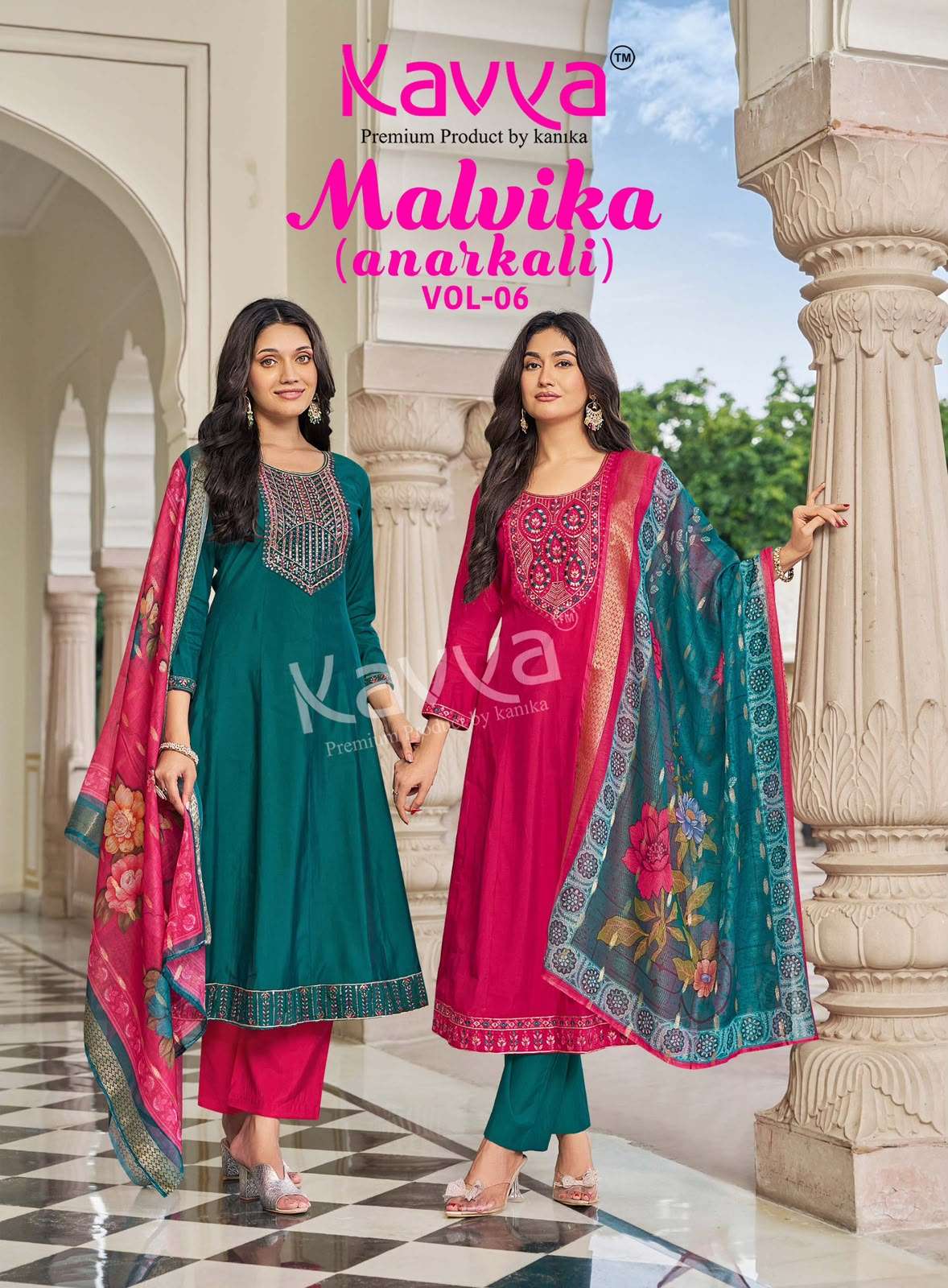 KAVYA KURTI MALVIKA VOL 6 PRINTED KURTI WHOLESALER 