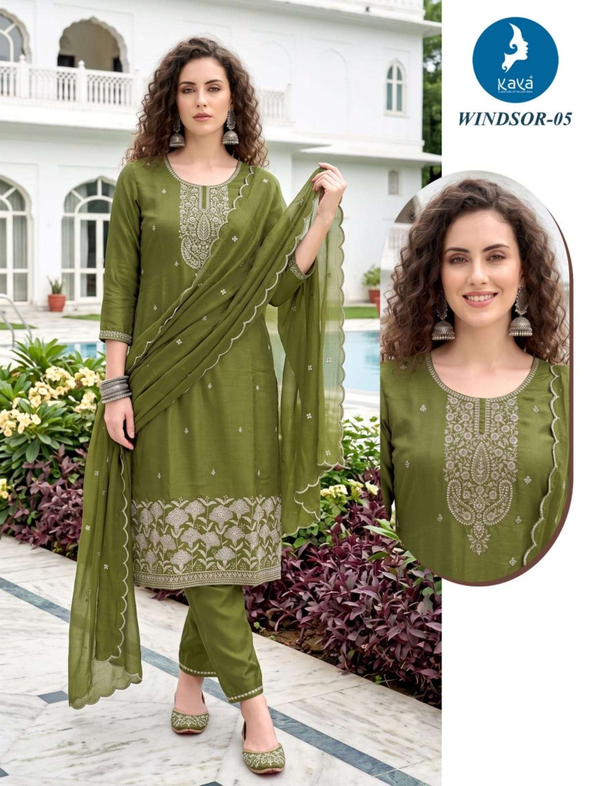 KAYA KURTI WINDSOR PRINTED KURTI WHOLESALER 