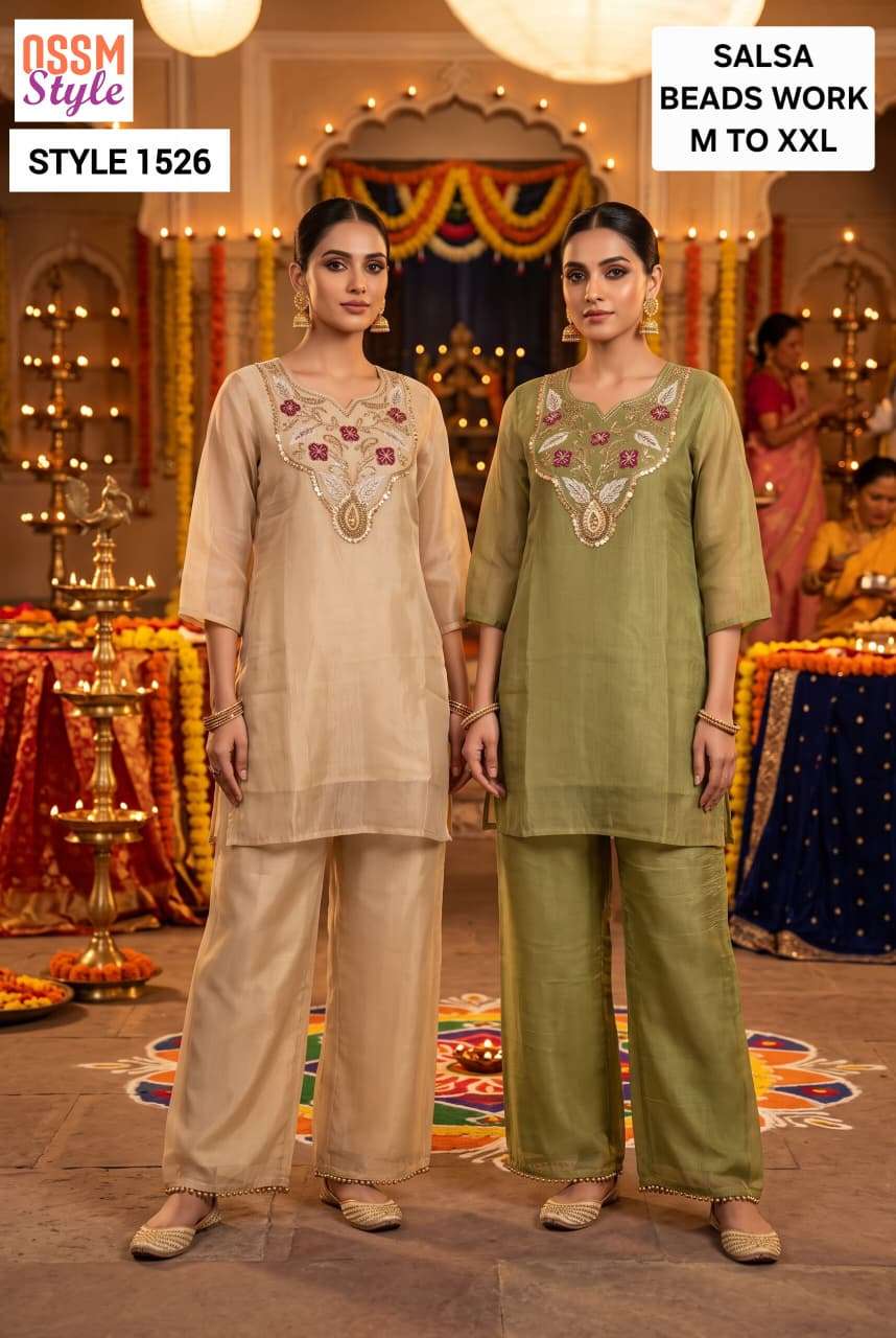 OSSM KURTI Design no 1526 PRINTED KURTI WHOLESALER 