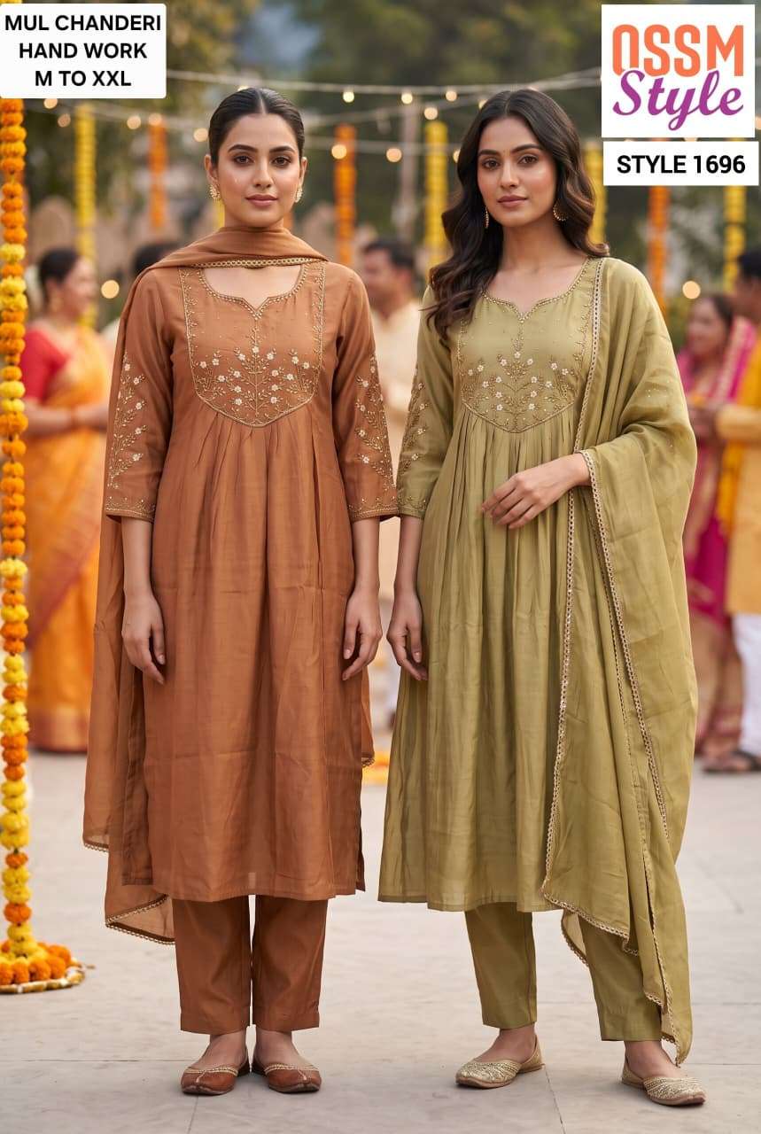OSSM KURTI Design no 1696 PRINTED KURTI WHOLESALER 