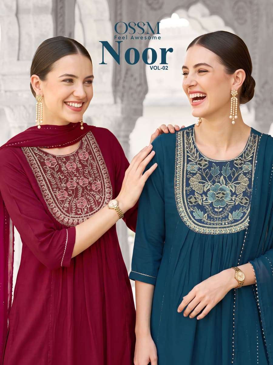 OSSM KURTI NOOR Vol 02 PRINTED KURTI WHOLESALER 