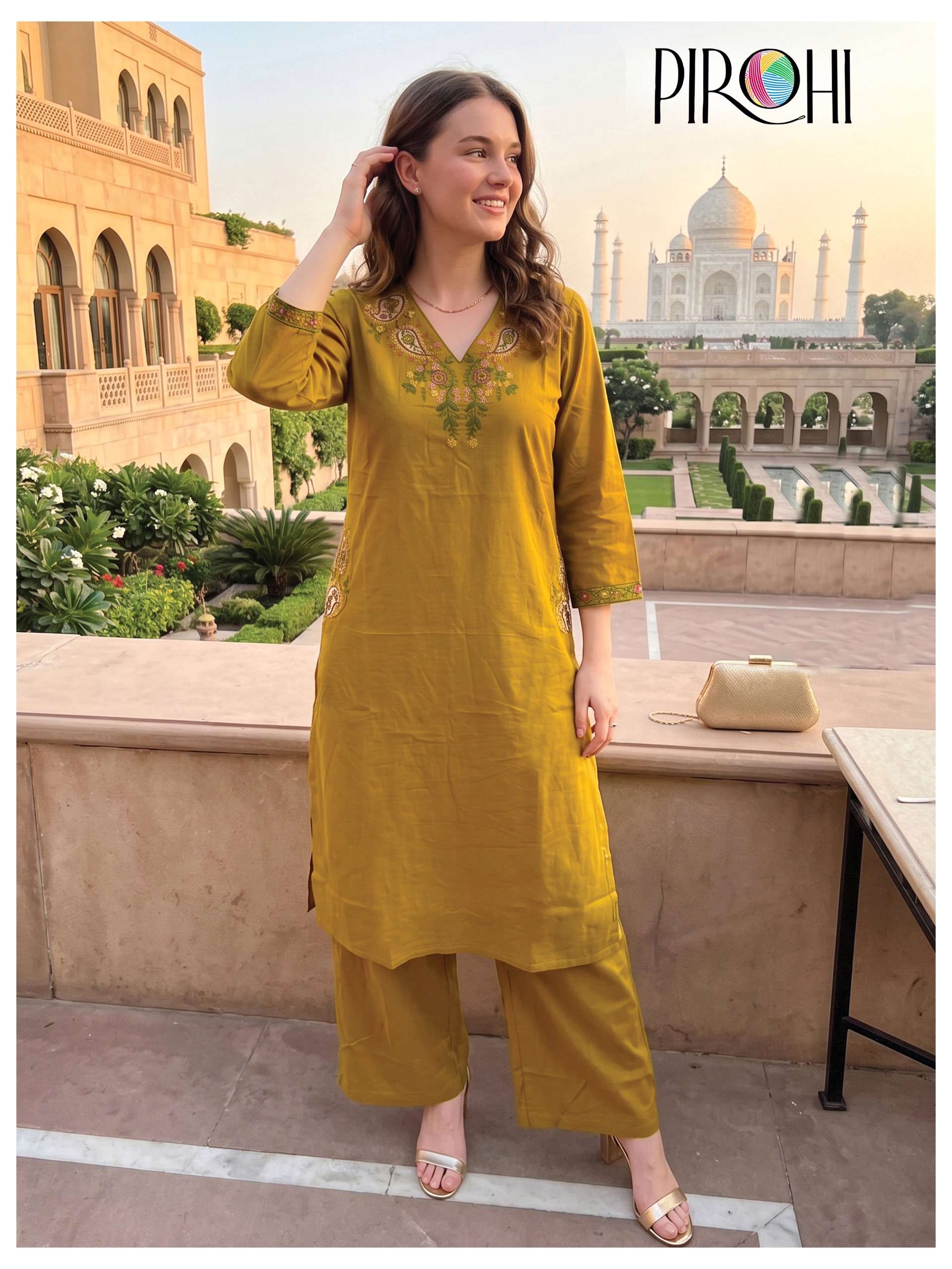 PIROHI KURTI MADHU PRINTED KURTI WHOLESALER 