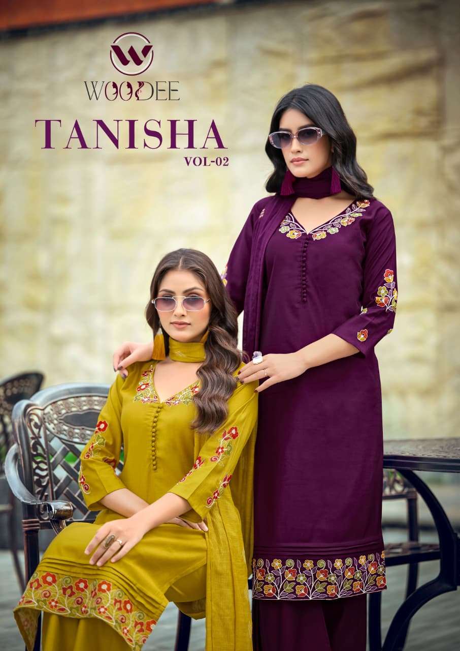 WOODEE KURTI TANISHA vol-2 PRINTED KURTI WHOLESALER 
