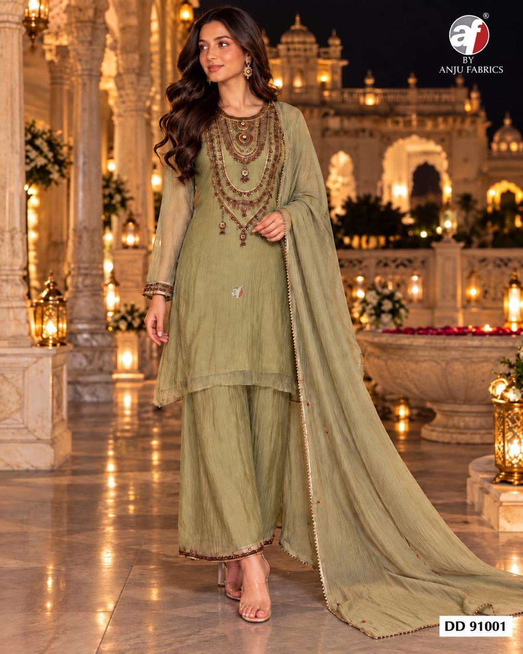 AF KURTI D.NO DD 91000  PRINTED KURTI WHOLESALER 