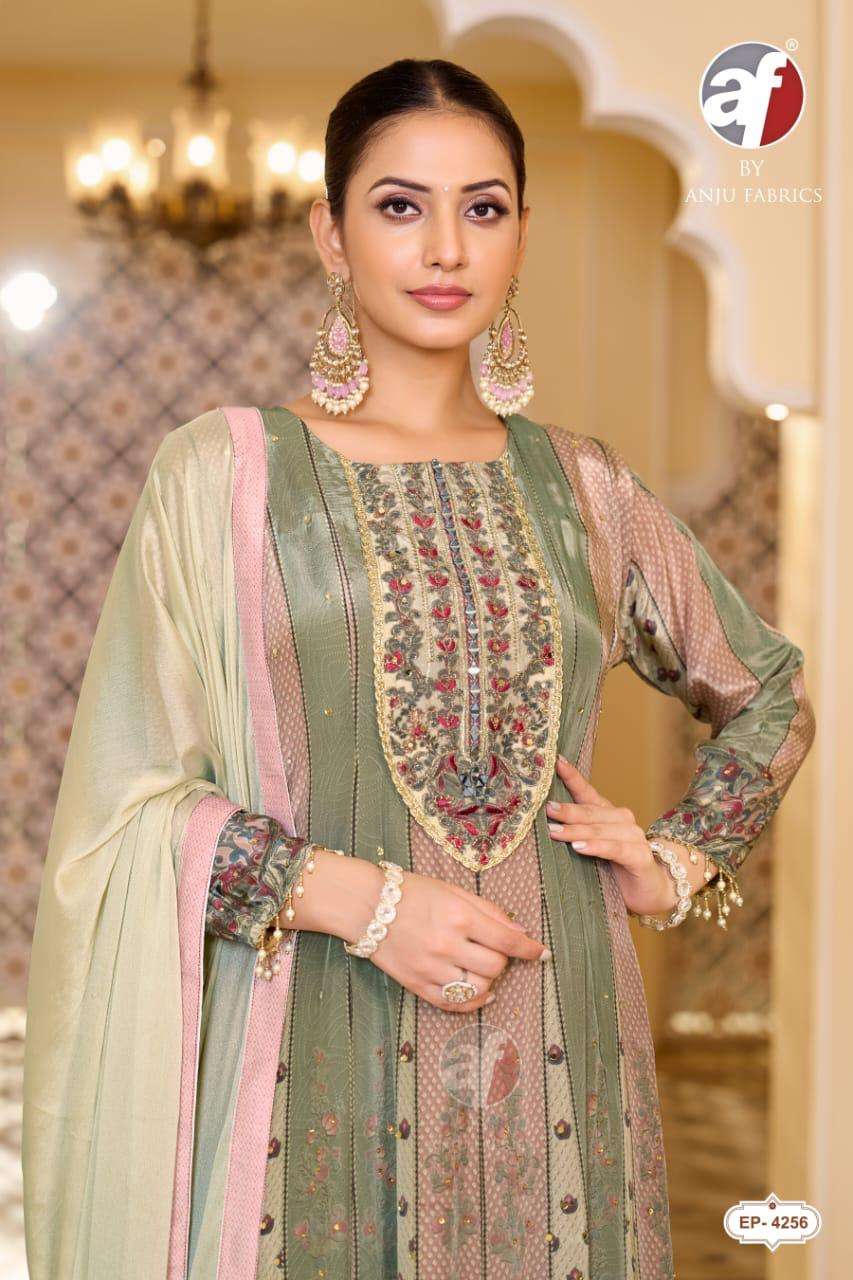 AF KURTI D.NO EP 4256 PRINTED KURTI WHOLESALER 
