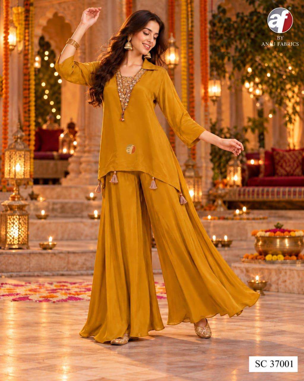 AF KURTI D.NO SC 37002 PRINTED KURTI WHOLESALER 