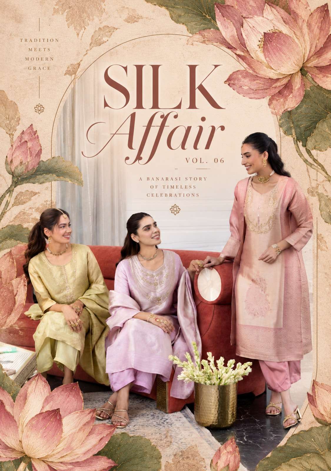 AF KURTI SILK AFFAIR VOL 6 PRINTED KURTI WHOLESALER 